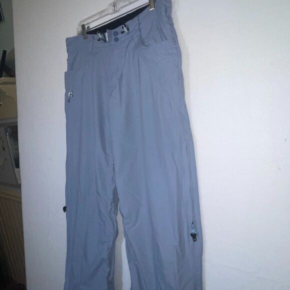 Roxy Light blue insulated ski snowboard pants large - Picture 4 of 9